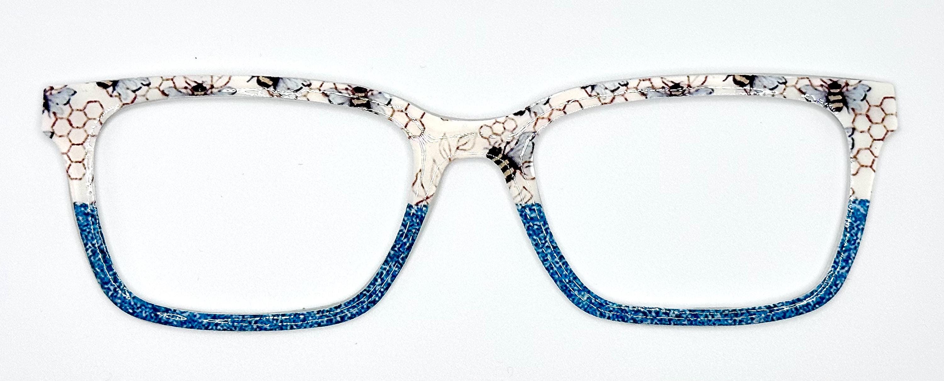 Women's Turquoise Bee magnetic eyewear toppers for glasses such as Pair.