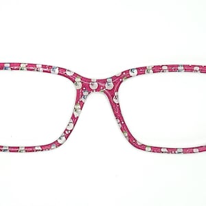 Christmas Snowmen Toppers for Magnetic Eyewear Such as Pair