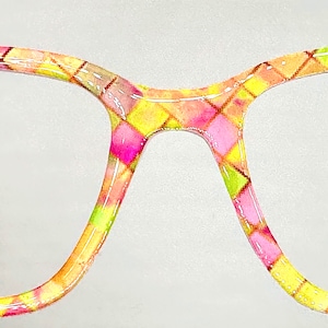 Bright Tiles Magnetic Toppers for Eyewear Such as Pair.