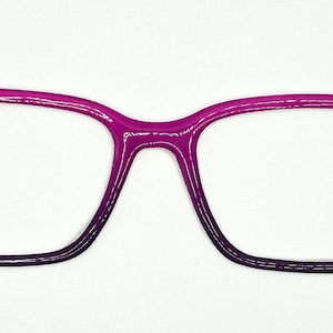 Gradient Magnetic Eyewear Topper: Hot Pink to Plum