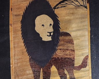Banana Leaf Painting | African Art