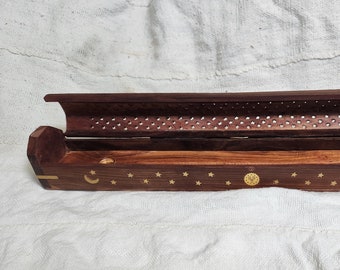 19in. Incense Stick Coffin Holder