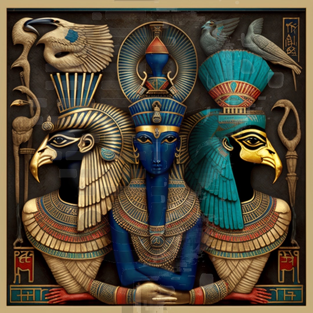 The Egyptian Gods Collection | African Art | Digital Download - Etsy