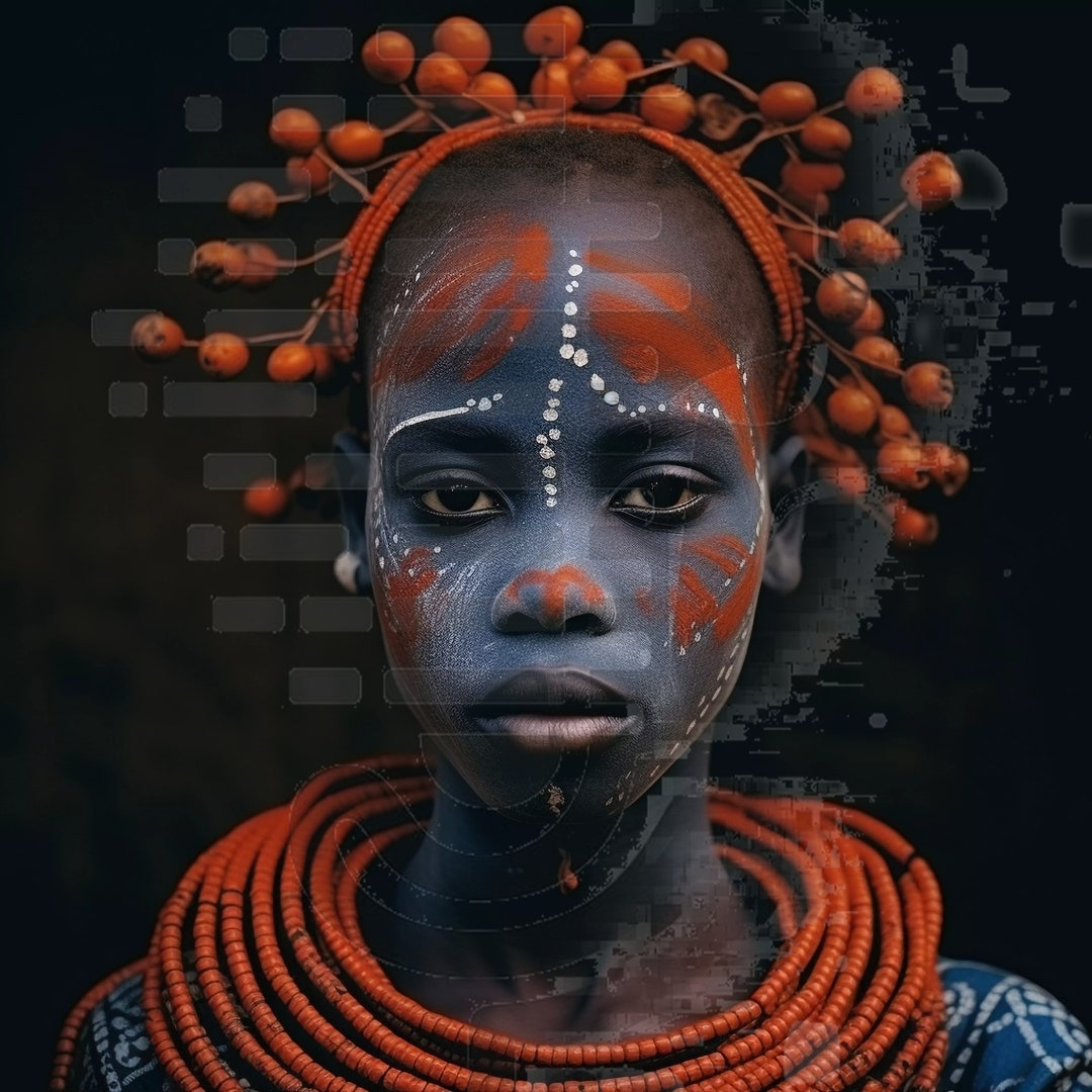 African Abstract Cultural Experience | Digital Art - Etsy