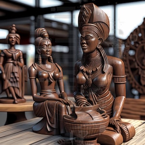 The African MarketPlace Collection | African Art | Digital Download