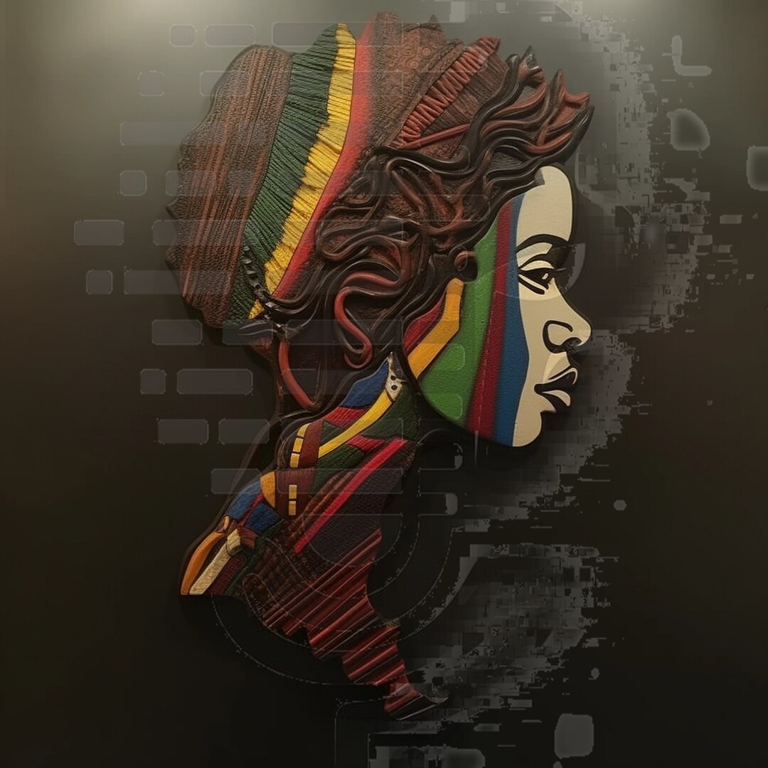 African Abstract Culture Experience | Digital Art - Etsy