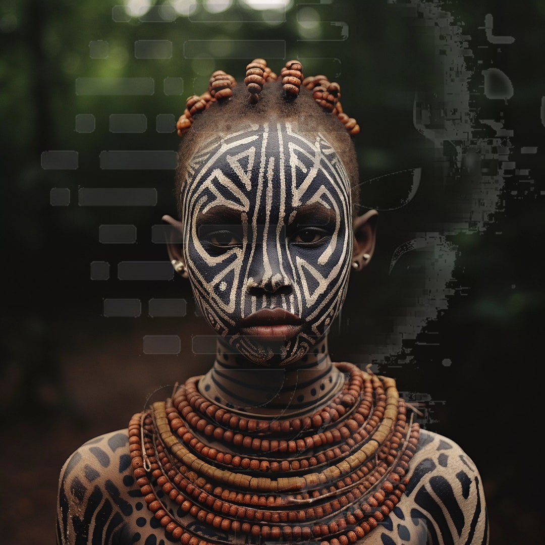 African Abstract Cultural Experience | Digital Art - Etsy