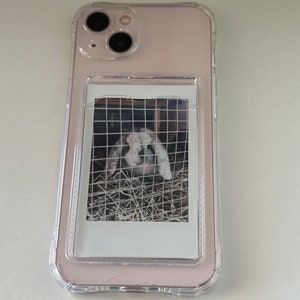 personalised polaroid phone case - for her/him