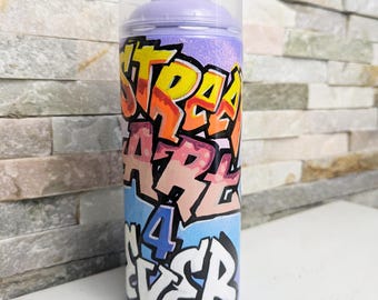 Custom graffiti spray can