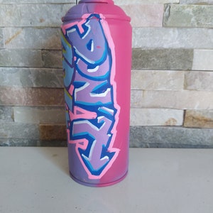 custom graffiti spray can