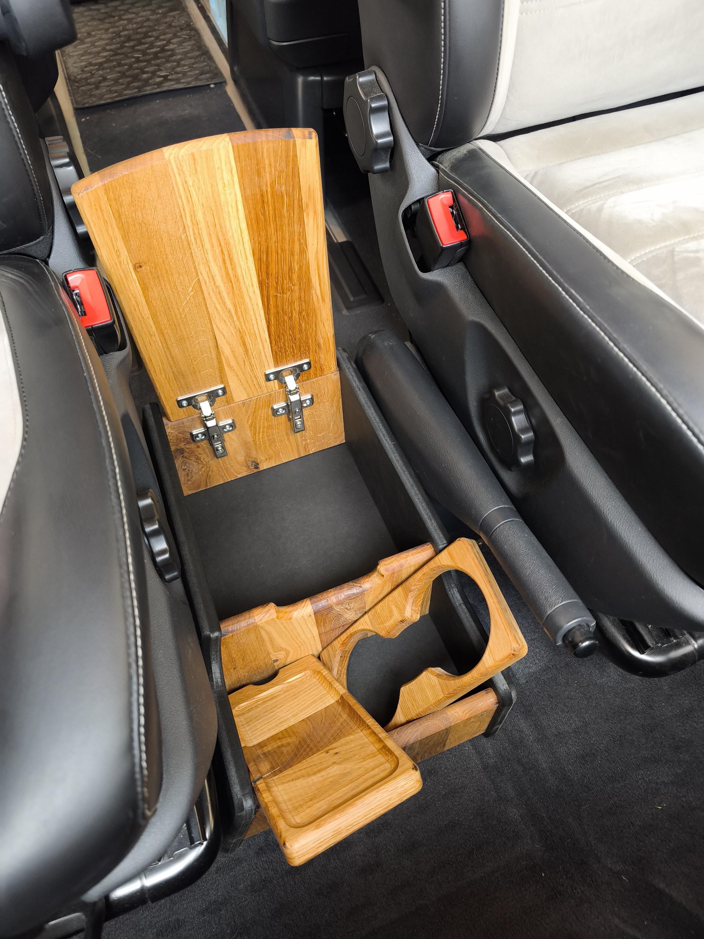 NUOVA CONSOLE CENTRALE vano portaoggetti per VW T4 T5 T6 Multivan