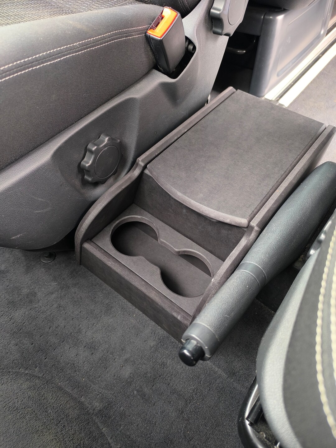 VW T4 Center Console for Swivel Seat Height 14cm Storage Space With ...