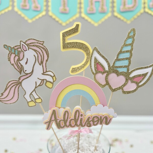 Unicorn Centerpiece - Etsy