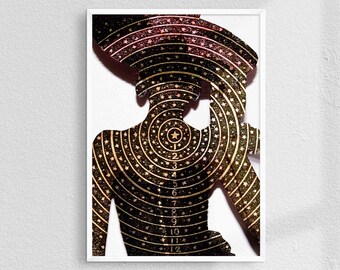 TARGET Digital Collage as Printable, Digital Download Wall Art, Surreal Art, Collage Art, Modern Art, Abstract Home Decor