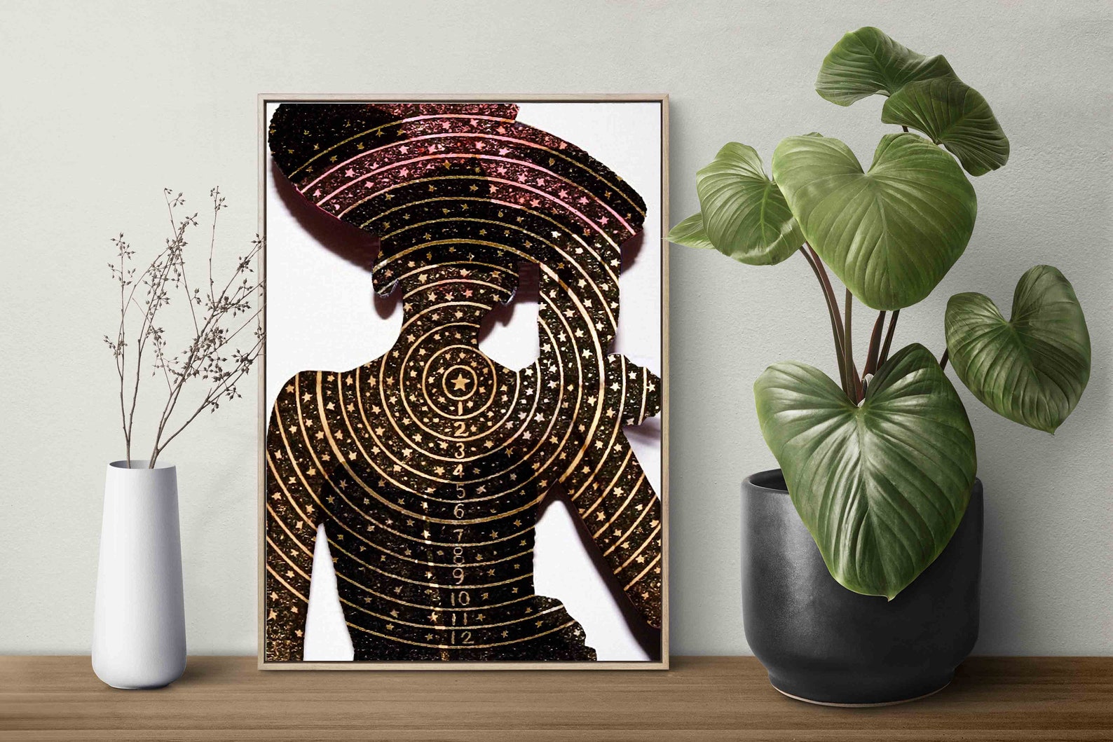 TARGET Digital Collage as Printable, Digital Download Wall Art, Surreal ...