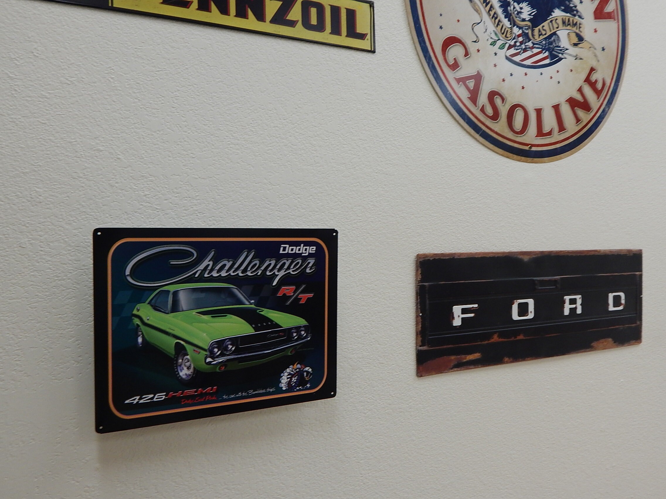 Dodge Challenger RT 426 Hemi Metal Sign Man Cave Decor - Etsy