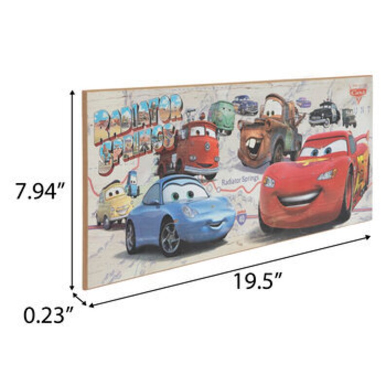 Radiator Springs Rug Disney Pixar Wooden Radiator Springs Cars Sign/decor! - Etsy