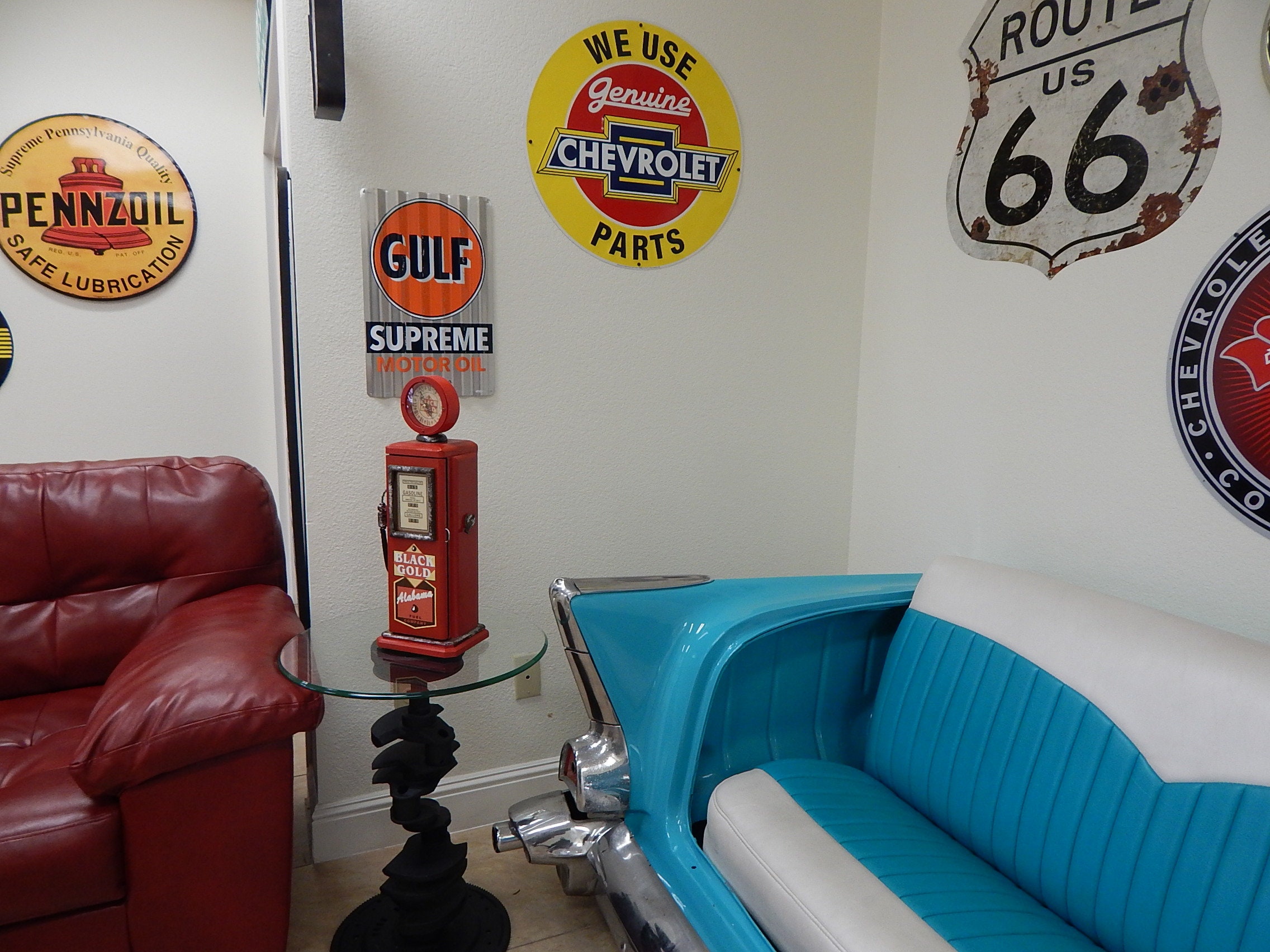 Gulf Supreme Motor Oil Corrugated Metal Sign - Etsy