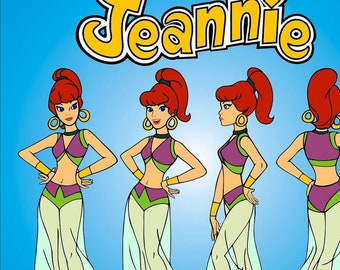 Jeannie Animated Series Tv Series Blu Ray!