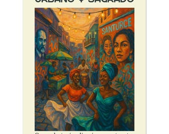 Urbano y Sagrado Art Print