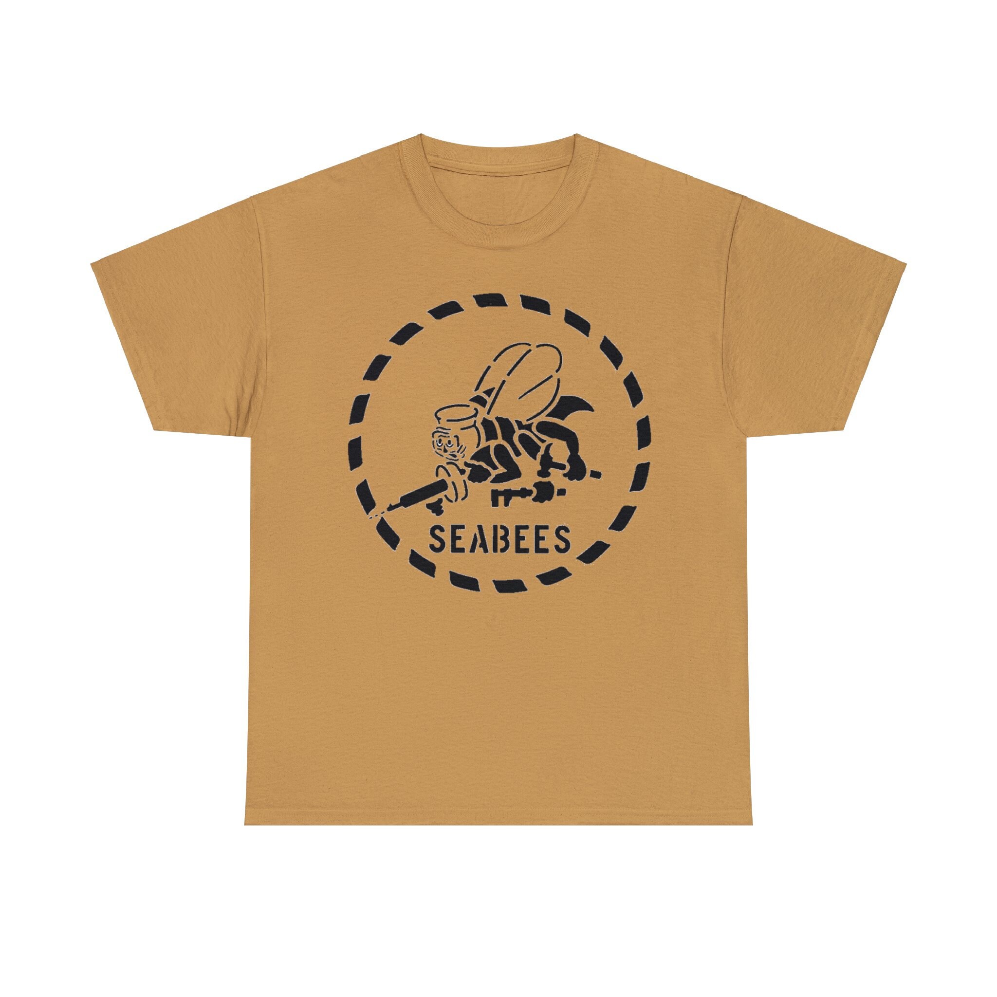 vintage U.S. SEABEES 刺繍 長袖シャツ ボロ サイズ大 - メルカリ