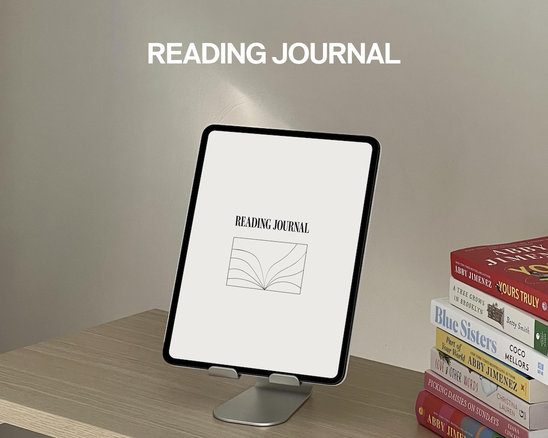 Digital Reading Journal | Digital Planner for Goodnotes, Notability ...