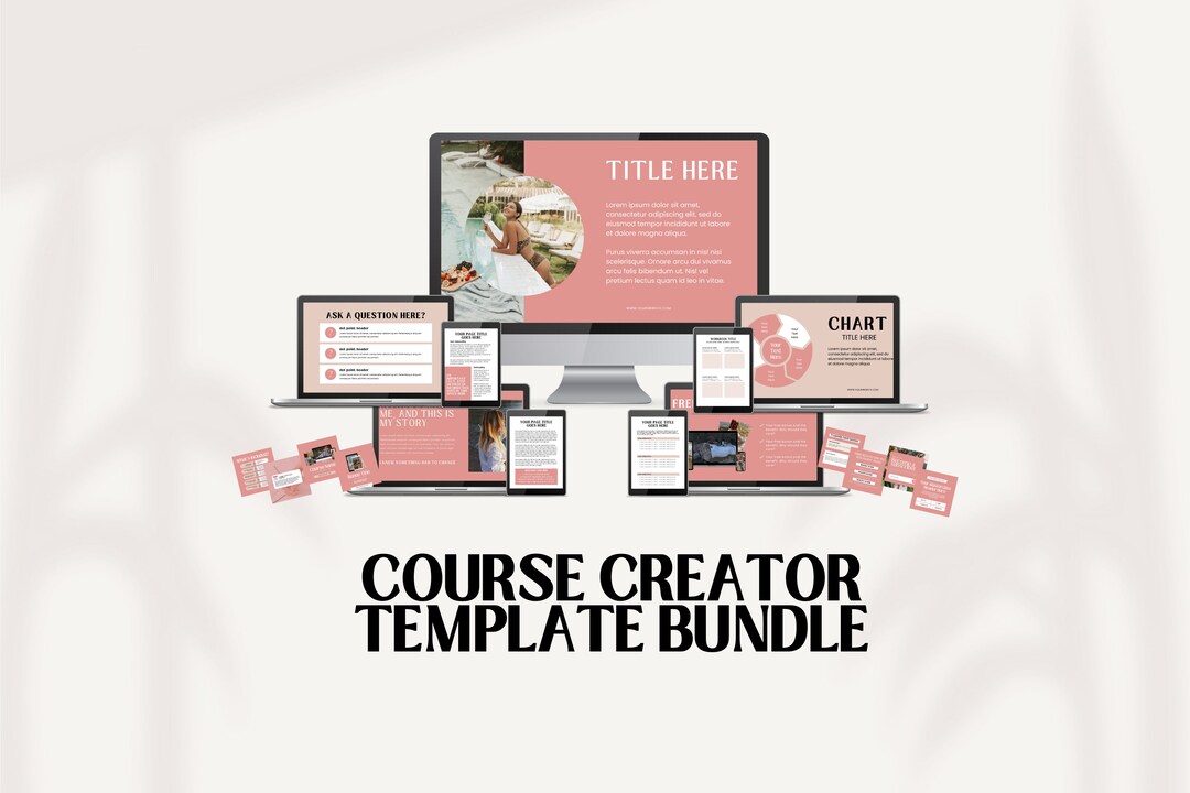 Course Templates Canva Course Workbook Template Online Course