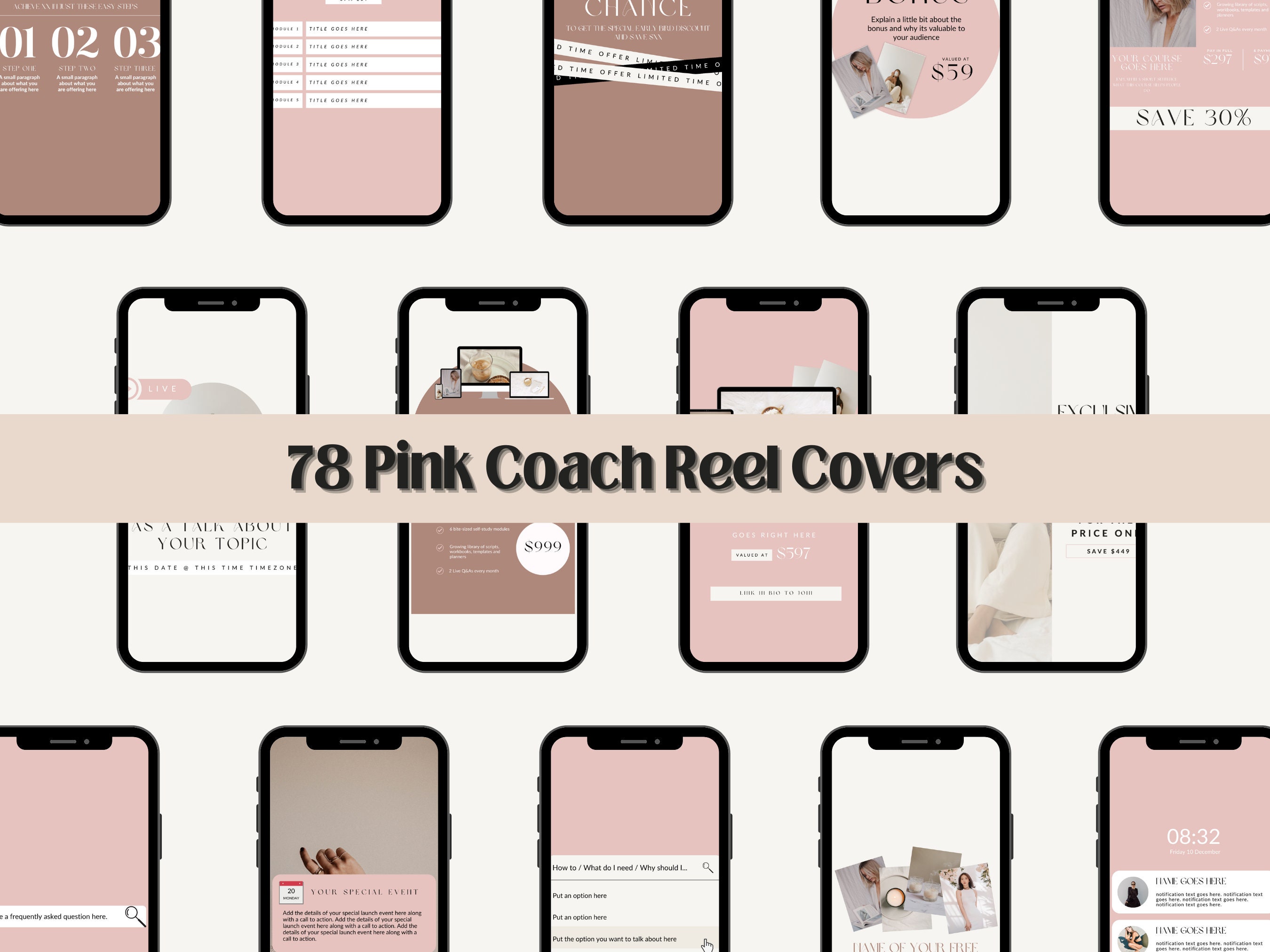 Reel Cover Canva Templates Reel Covers Templates Instagram Reels