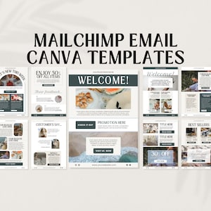 Email Marketing Template Mailchimp | Mailchimp Newsletter Templates | Email Template Mailchimp | Canva Email Template | Newsletter Template