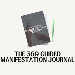 369 Journal PDF | Manifesting Journal | Manifestation Journal Digital Download | Manifestation Journal Printable | Manifest Journal