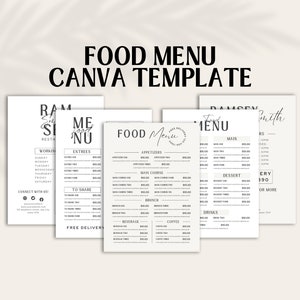 Restaurant Menus with Prices - Updated!, Food Menu Prices