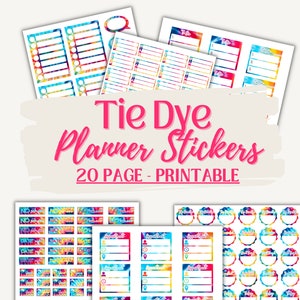 Printable Planner Sticker Sheet | Printable Planner Stickers Bundle | Printable Planner Stickers Icons | Printable Stickers Planner PNG