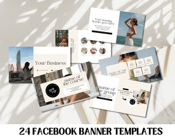 Canva Template Facebook Cover | Facebook Event Cover Photo Template | Facebook Cover | Facebook Banner | Facebook Template Covers