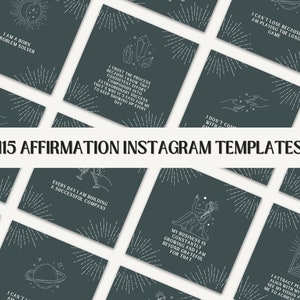 Affermazioni Instagram / Modelli Instagram di affermazione / Citazioni di affermazione Instagram / Post di affermazione / Post Instagram coinvolgenti