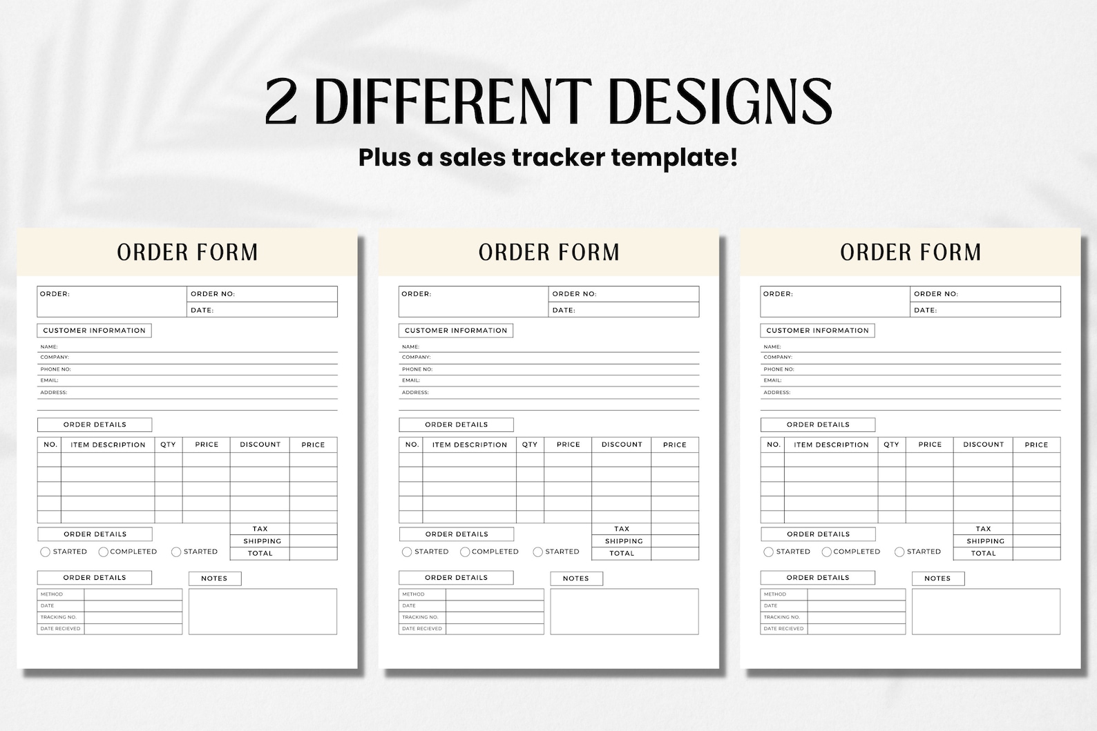 Order Form Template | Simple Order Form Template | Order Form Template