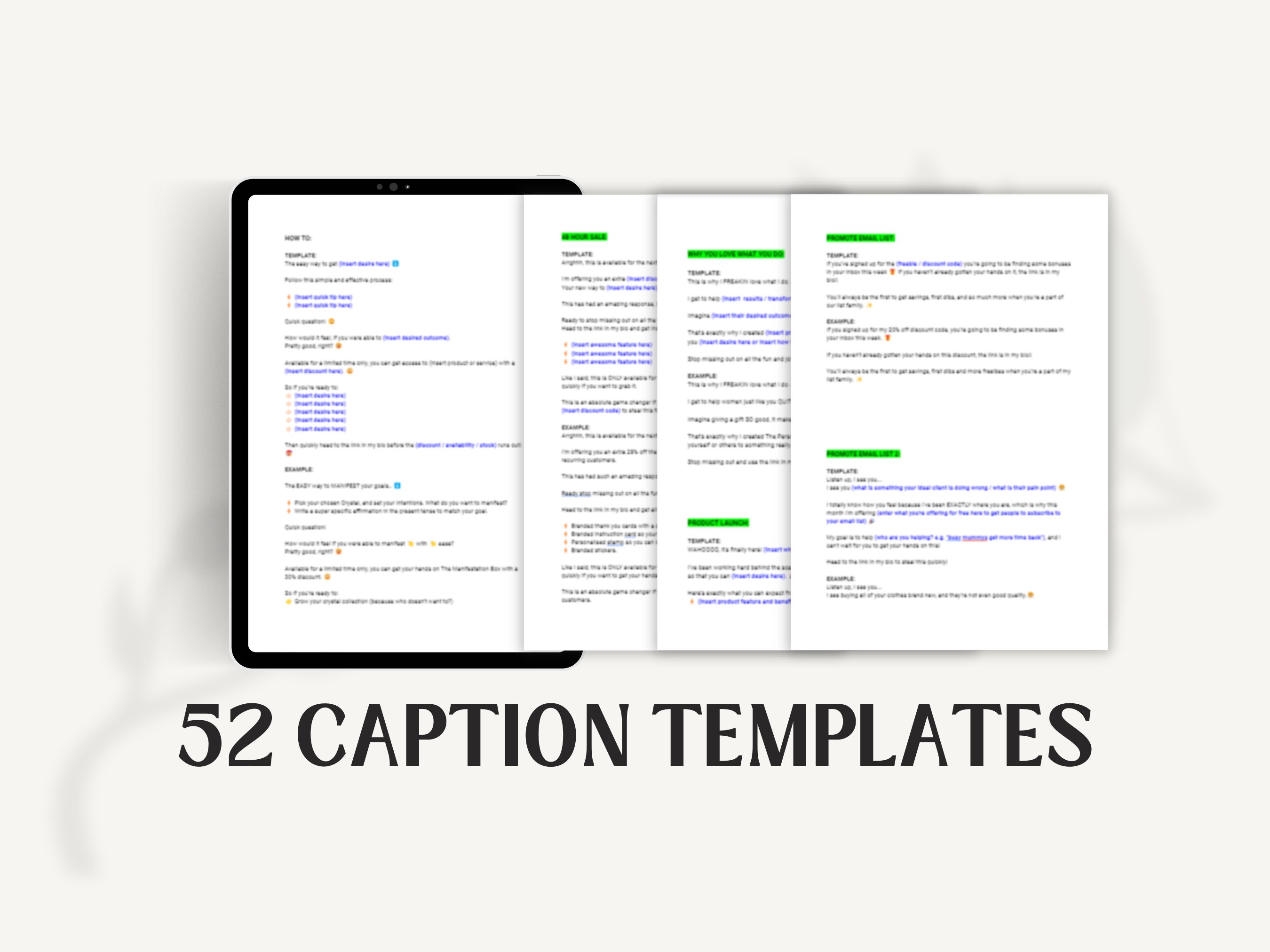 Sales Captions for Instagram Caption Template Instagram Caption