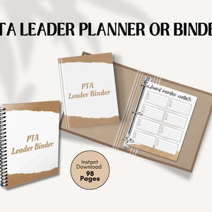 School PTA | Parent Teacher | PTA Planner | PTA Binder | pta Flyer | Back to School | pta Membership Form | Community Event | Volunteer