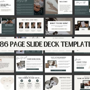 Webinar Slide Deck Canvas | Webinar Slide Deck Template | Webinar Slide Deck Coaching | Webinar Slide Deck Canva | Webinar Slide Deck