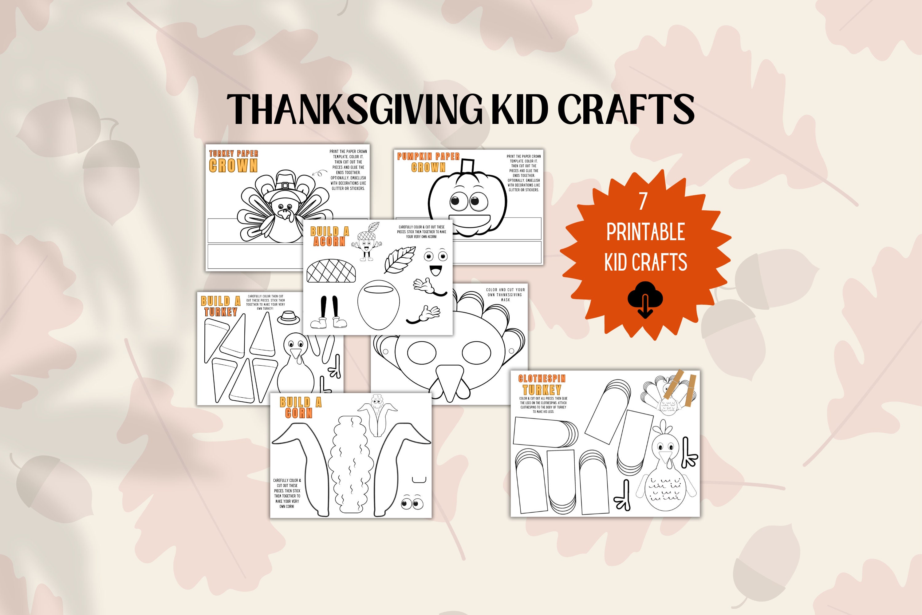 Thanksgiving Craft for Toddlers Thanksgiving Crafts for Kids