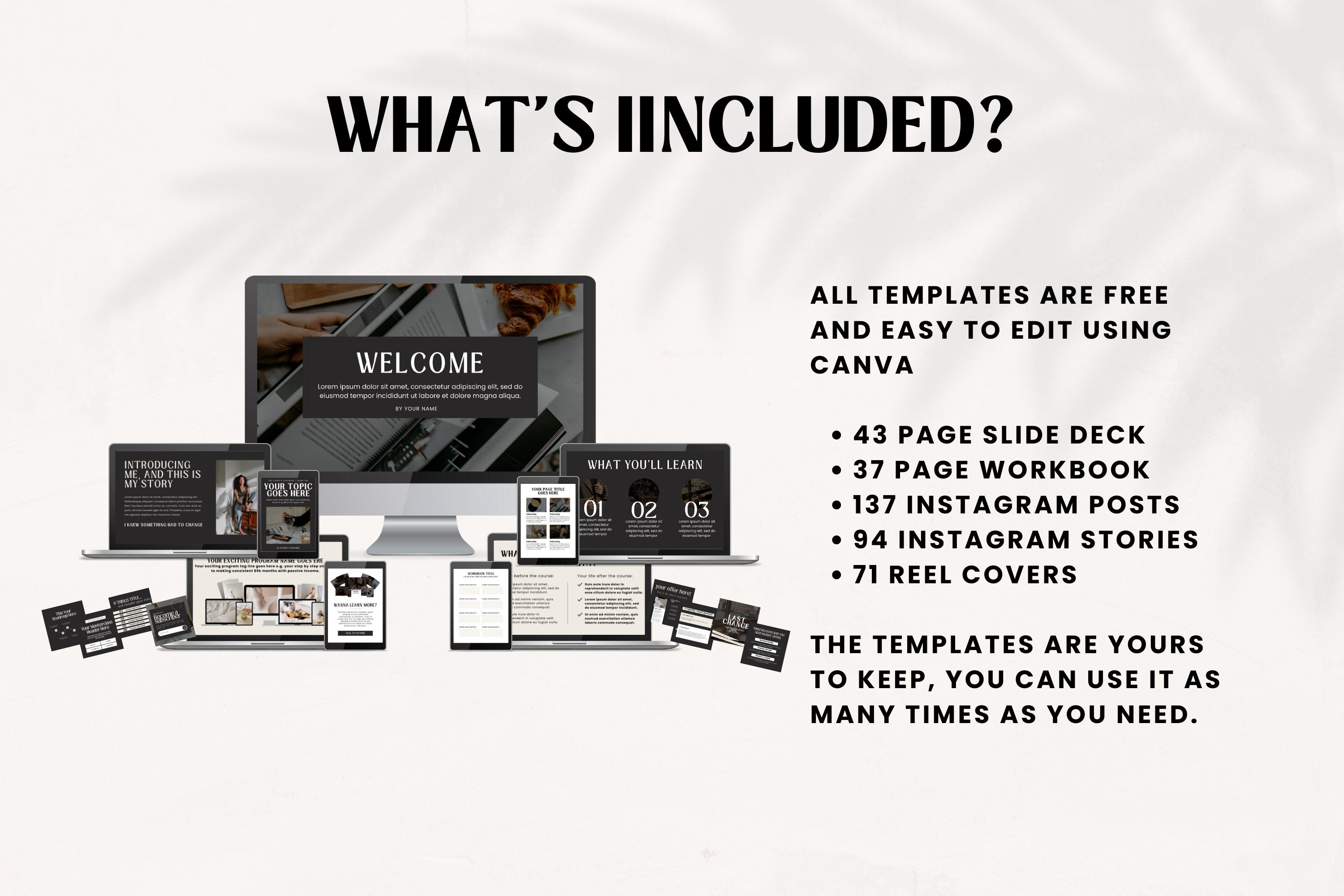 Course Templates Canva Course Workbook Template Online Etsy