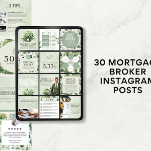Mortgage Broker Instagram Posts | Mortgage Marketing | Mortgage Instagram | Mortgage Posts | Mortgage Flyer | Mortgage Agent
