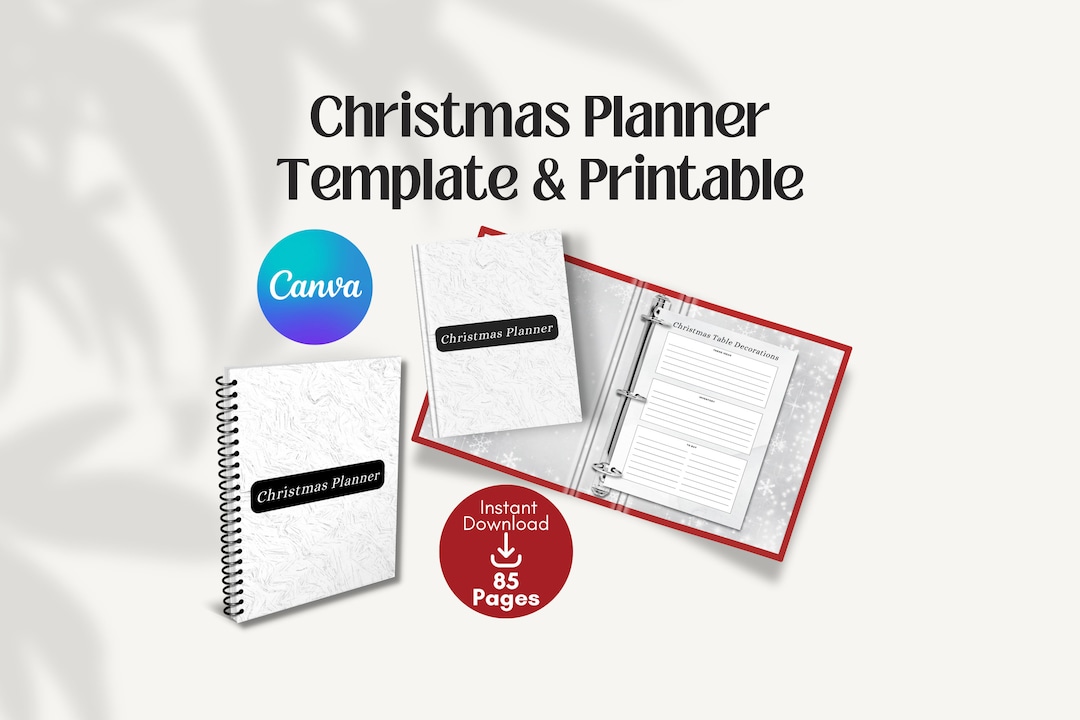 Christmas Planner 2023 Ultimate Christmas Planner Christmas Planner