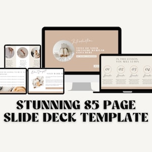 Webinar Slide Deck Canvas | Webinar Slide Deck Template | Webinar Slide Deck Coaching | Webinar Slide Deck Canva | Webinar Slide Deck