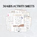 Activity Sheets Kids Activity Sheet Kids Coloring Pages Printable ...