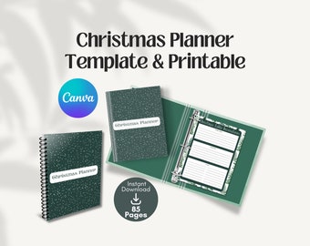 Christmas Planner 2023 | Ultimate Christmas Planner | Christmas Planner Insert | Christmas Daily Planner | Christmas Planner Template