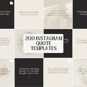 Canva Template Instagram Quote | Instagram Reel Quotes | Quotes Instagram | Instagram Posts Quotes | Instagram Inspirational Quotes