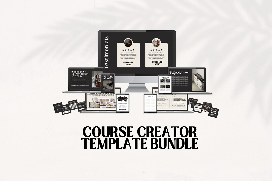Course Templates Canva Course Workbook Template Online Course