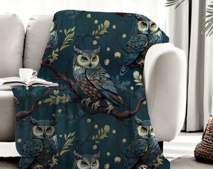 Fetching Owls Quilted Blanket NCU0VL149 main image 0