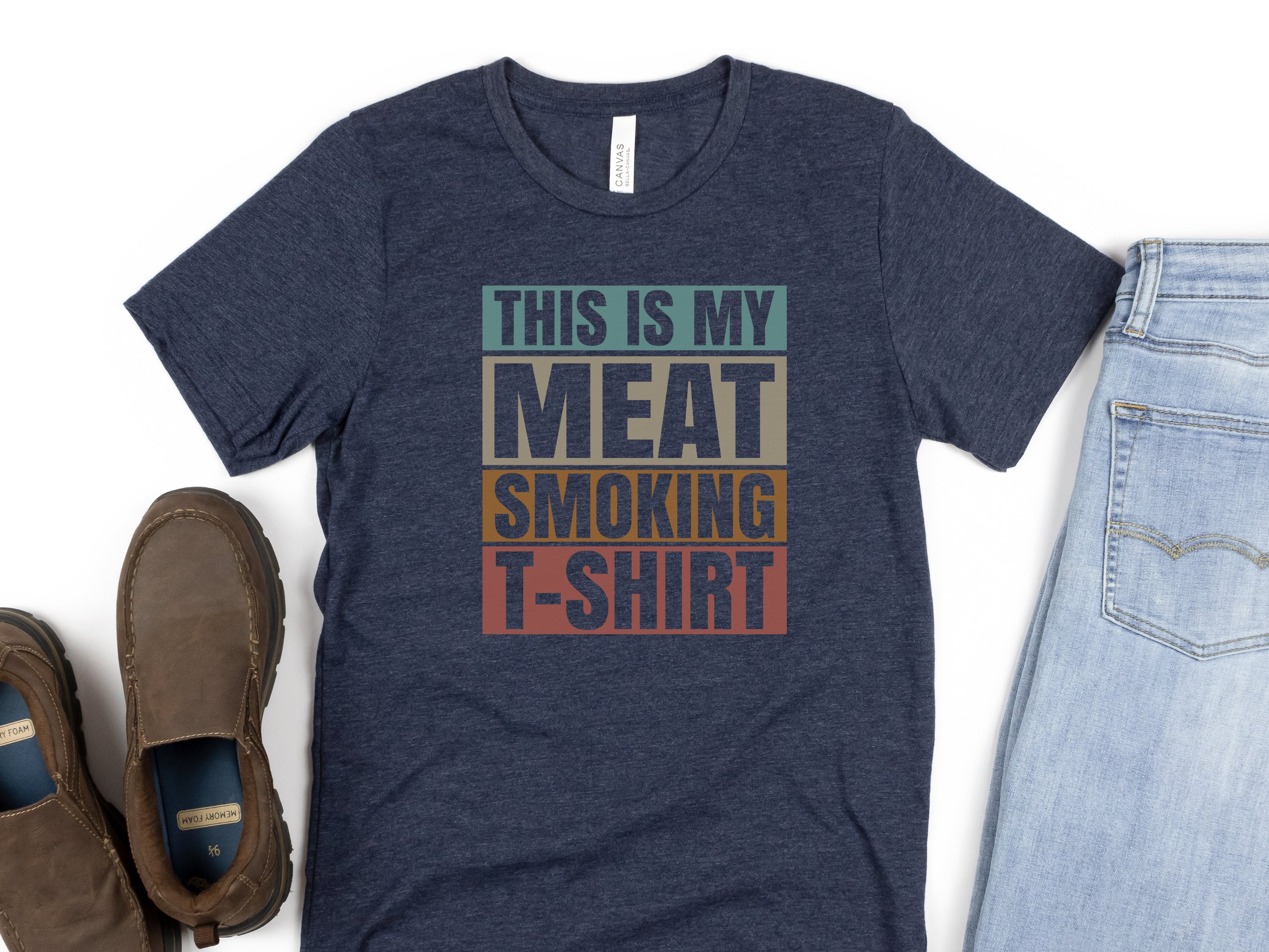 Papa Maître Du Grill – T-Shirt BBQ Fête Des Pères Idéal Pour Les Pros De La Braise