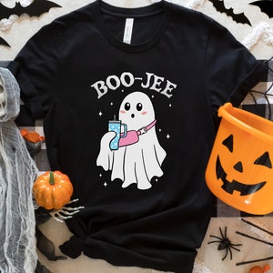 Halloween Ghost Shirt, Boo Jee Shirt, Boo Shirt, Spooky Ghost Tee, Spooky Vibes Shirt, Halloween Gifts, Boojie Gift, Funny halloween